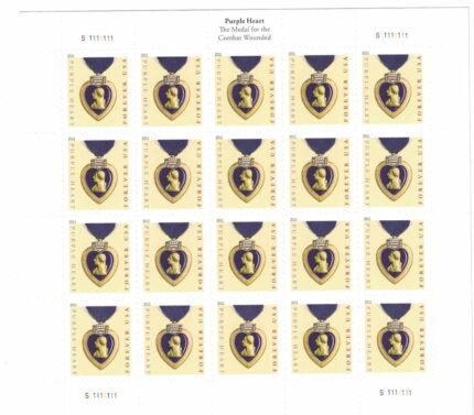 US Purple Heart Forever Stamps