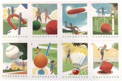 (2021) Backyard Games Forever Stamps